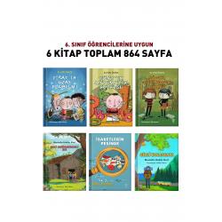 6. Sınıflara Özel Okuma Kitapları 6 Kitap 864 Sayfa